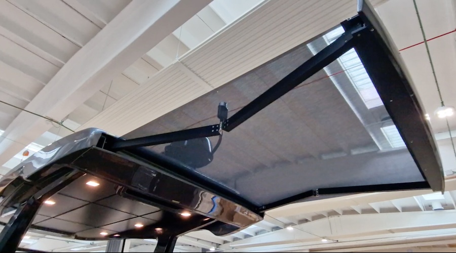 Rolling Sun Awning - Opac