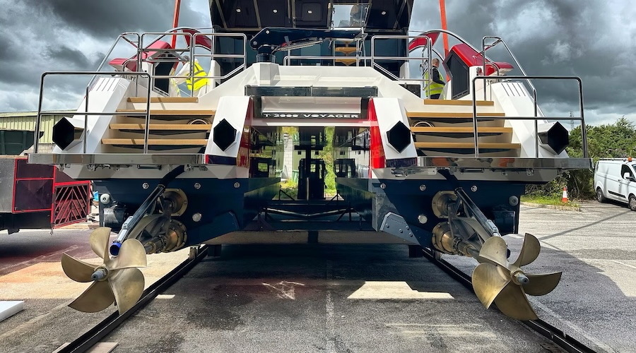 eliche di superficie catamarani